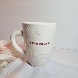 Starbucks snowflake mug 14 oz.